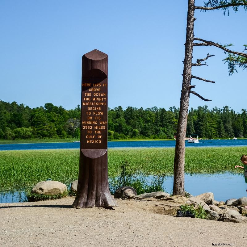 Voyage vers les sources du Mississippi au parc d État d Itasca 