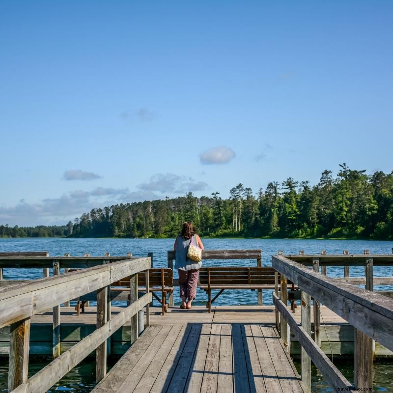 Viagem às cabeceiras do Mississippi no Parque Estadual de Itasca 