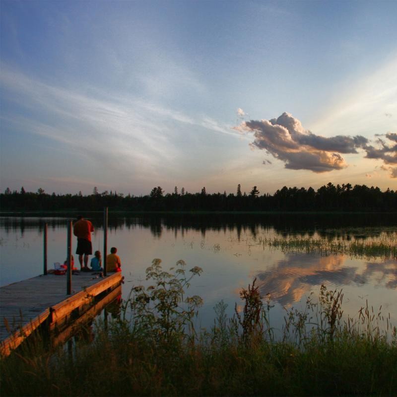 Voyage vers les sources du Mississippi au parc d État d Itasca 