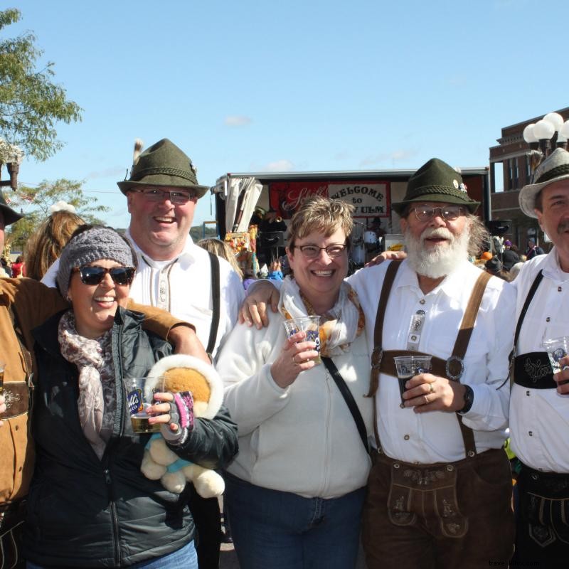 Encontre comida alemã e diversão nestas celebrações da Oktoberfest em Minnesota 