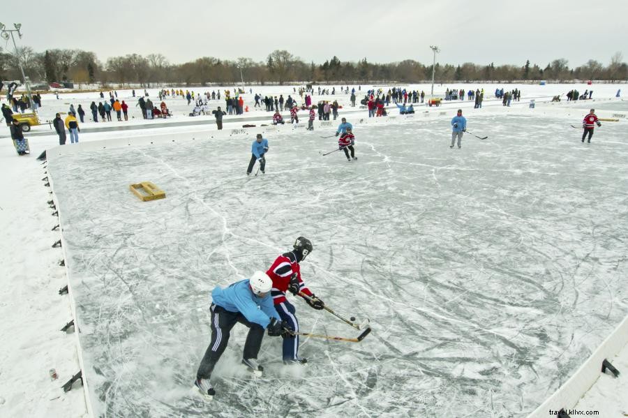 Faites l expérience du hockey au Minnesota 