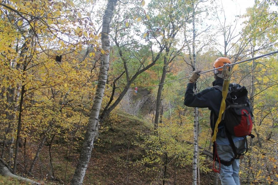 Encuentra la aventura de otoño en el valle del río Minnesota 