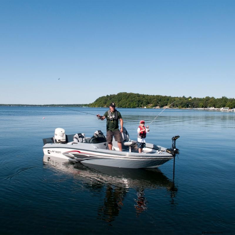 Experimente la vida en el lago en el centro de Minnesota 