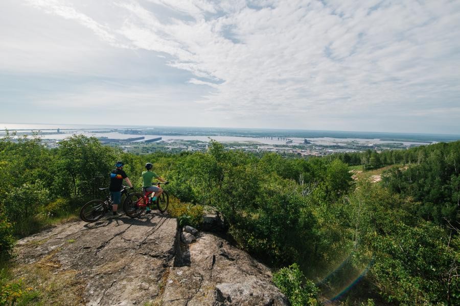 Ciclismo de montaña en Duluth y Lebanon Hills 