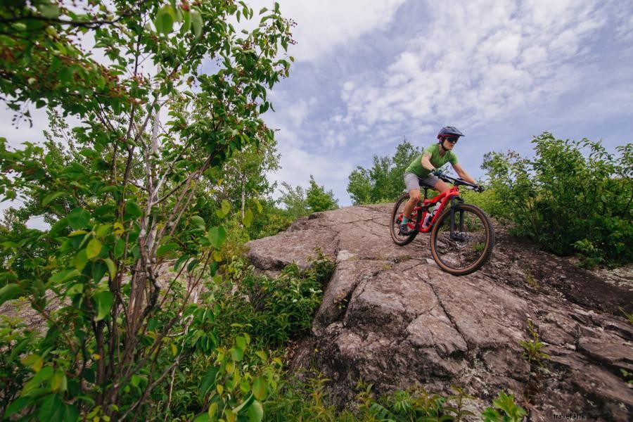 Bersepeda Gunung di Duluth &Perbukitan Lebanon 