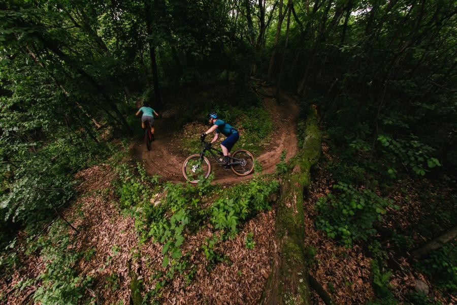 Mountain bike em Duluth e Lebanon Hills 