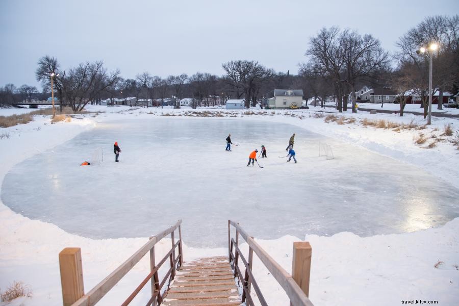 Deslízate sobre estas fantásticas pistas de patinaje sobre hielo al aire libre 