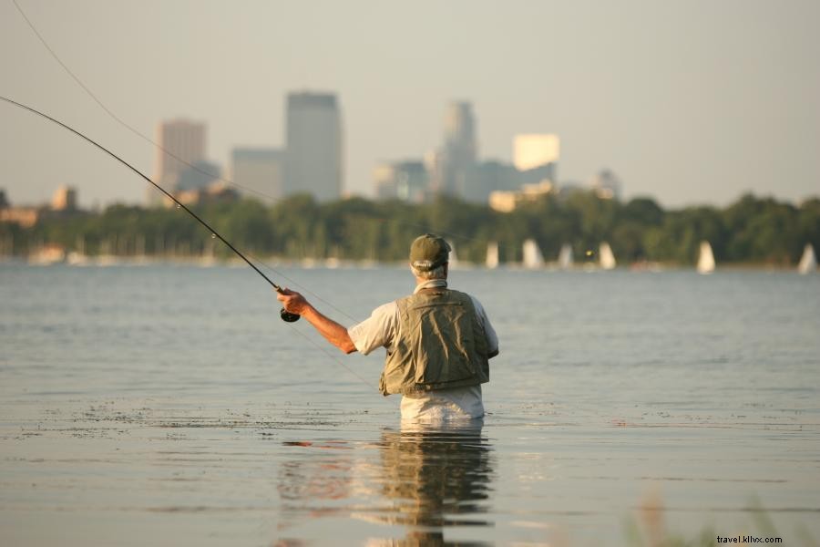 Pesca con mosca de truchas, Sunfish &Crappies es divertido y fácil 