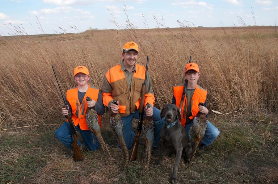 Caza de aves en tierras altas en Minnesota:Grouse, Faisán y más 