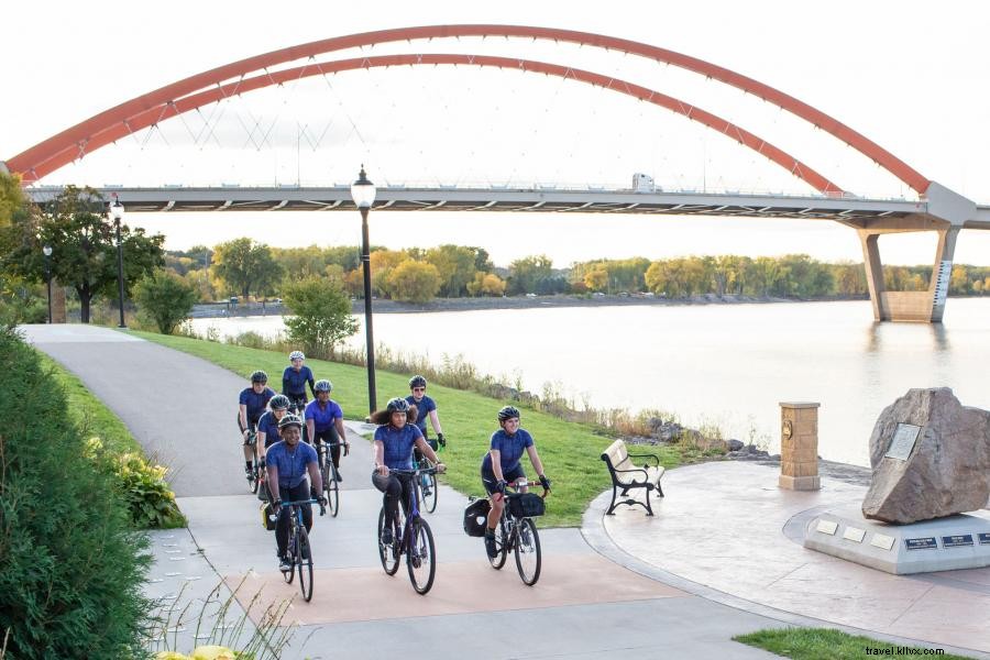 Cyclotourisme pour débutants :4 jours sur le sentier du fleuve Mississippi 