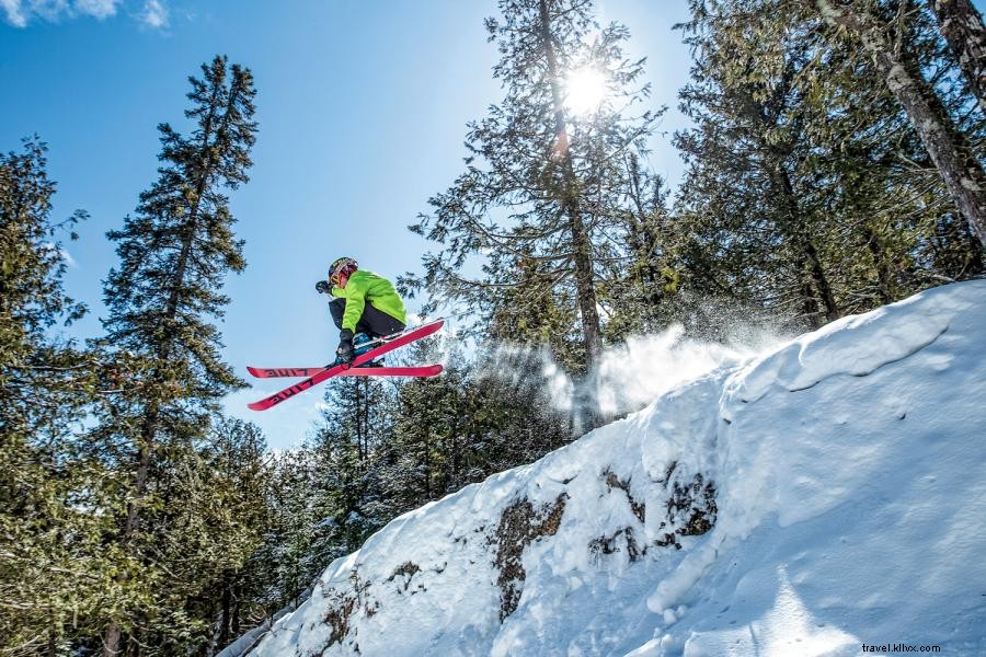 Evite las multitudes de la montaña:encuentre el mejor esquí en Minnesota este invierno 