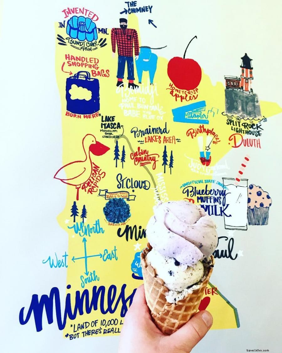 43 magasins de crème glacée du Minnesota à visiter absolument 