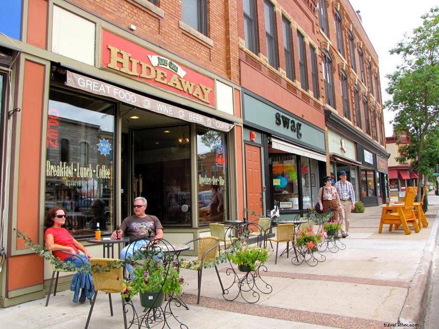 3 dias de verão nos lagos, Comida e cerveja ao longo da I-35 de Minnesota 