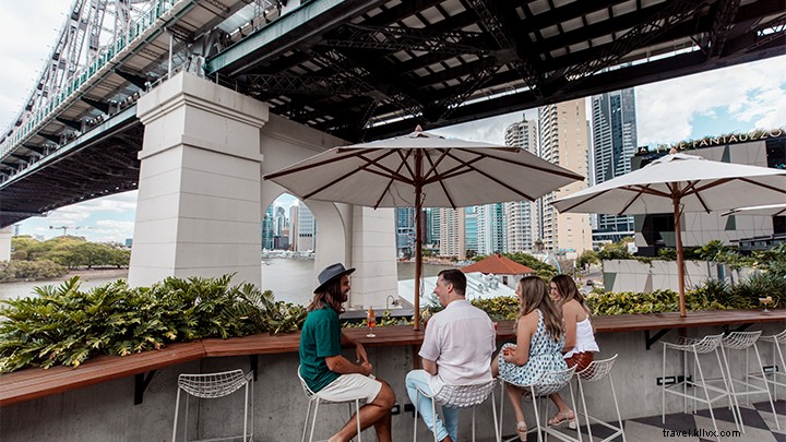 Bar atap di Brisbane 