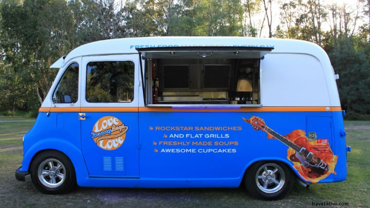 Pourchassez tous les camions de nourriture, restauration de rue et lieux éphémères à Brisbane 