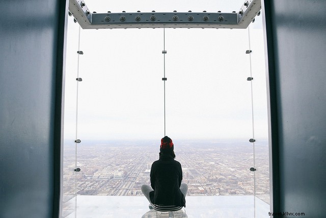 頂上からの眺め-北米で最も高い建物から何が見えますか？ 