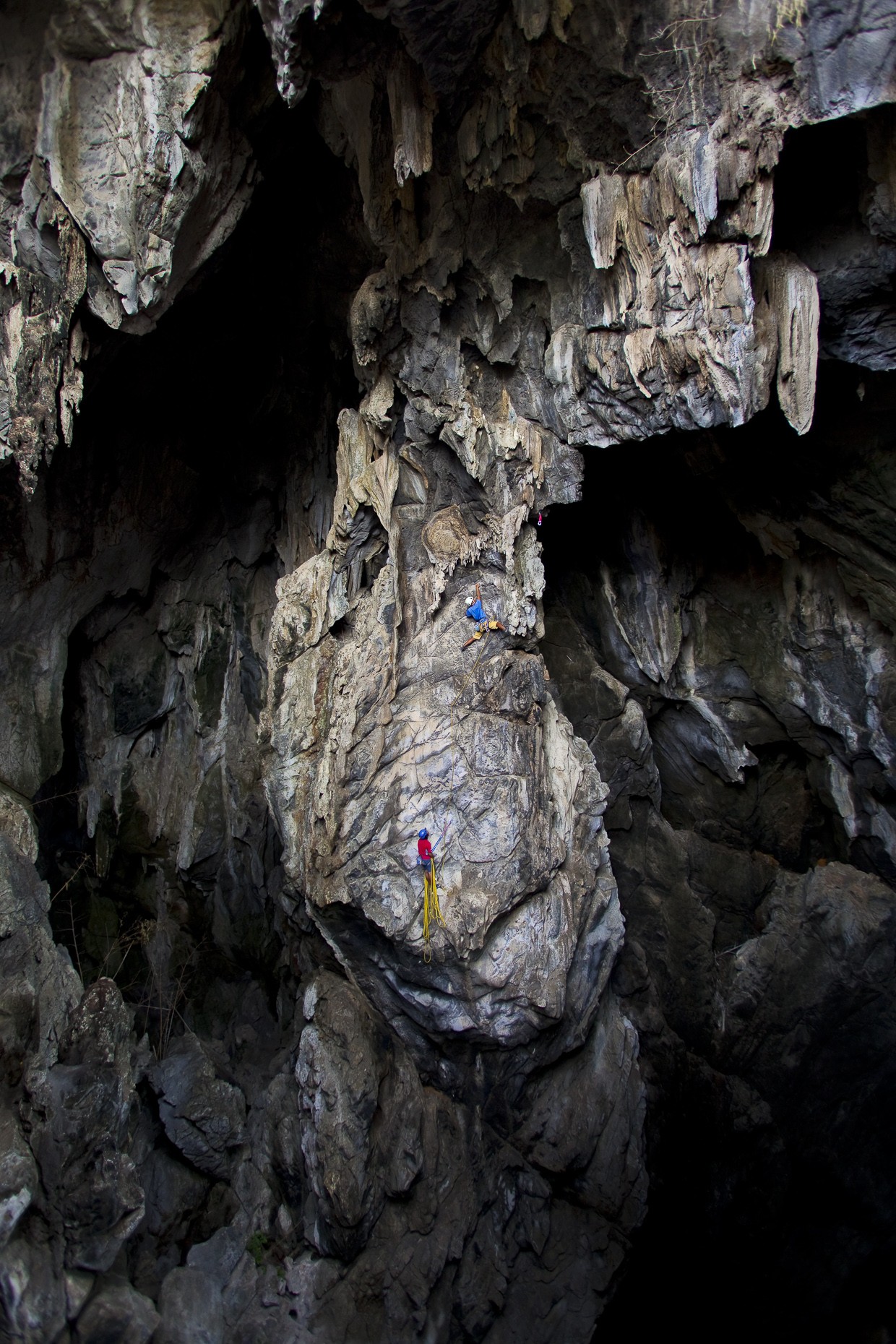 チェンマイの洞窟登山 