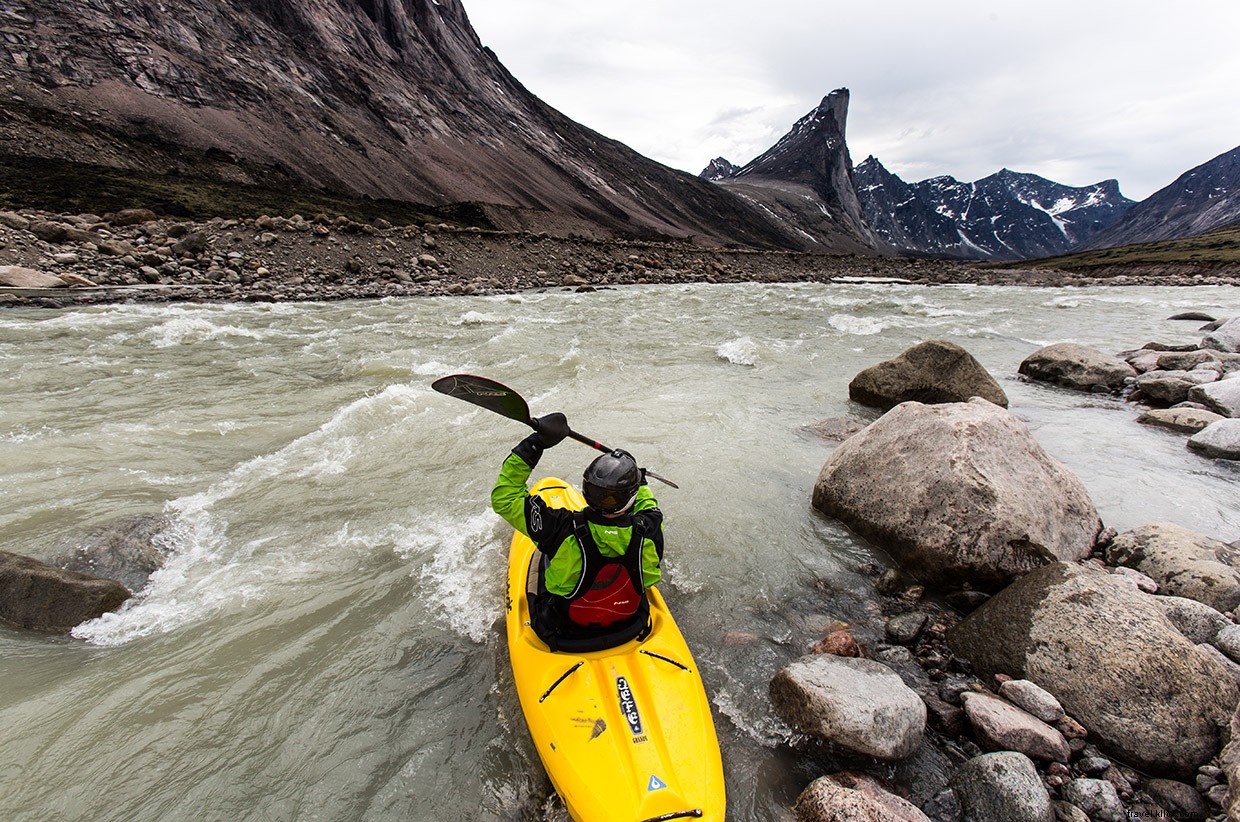 Aliments, L eau, Neige | Kayak sur l île de Baffin 