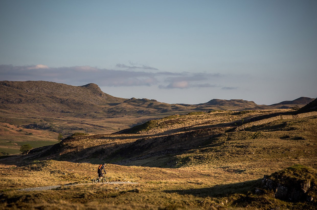 Uma aventura de mountain bike:País de Gales 