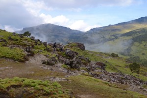 Ciclismo de montaña en las tierras altas de Etiopía 