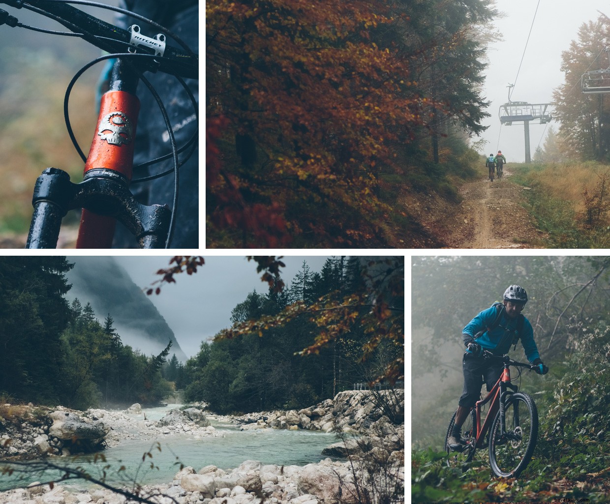 Uma aventura de mountain bike:Eslovênia 