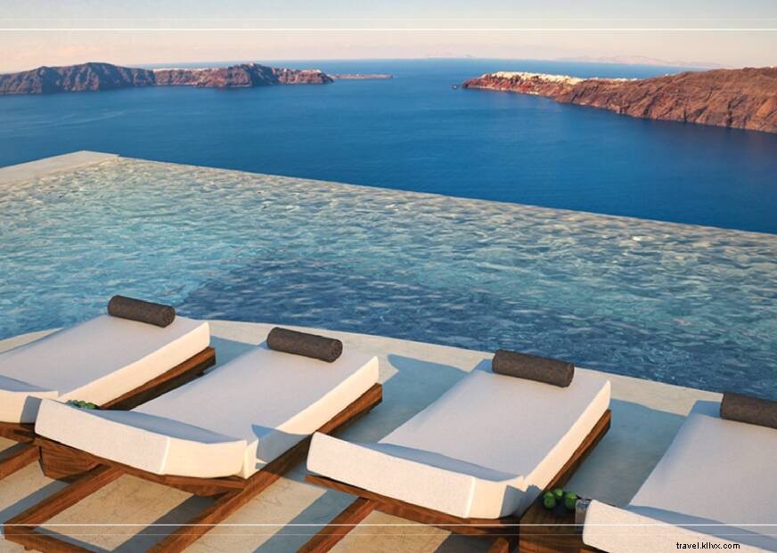 I nuovi hotel di Santorini 