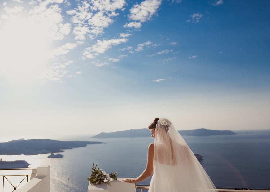 8 de los mejores lugares para casarse en Grecia 