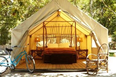 13 lujosas excursiones de glamping que puedes hacer este verano 