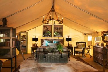 13 lujosas excursiones de glamping que puedes hacer este verano 