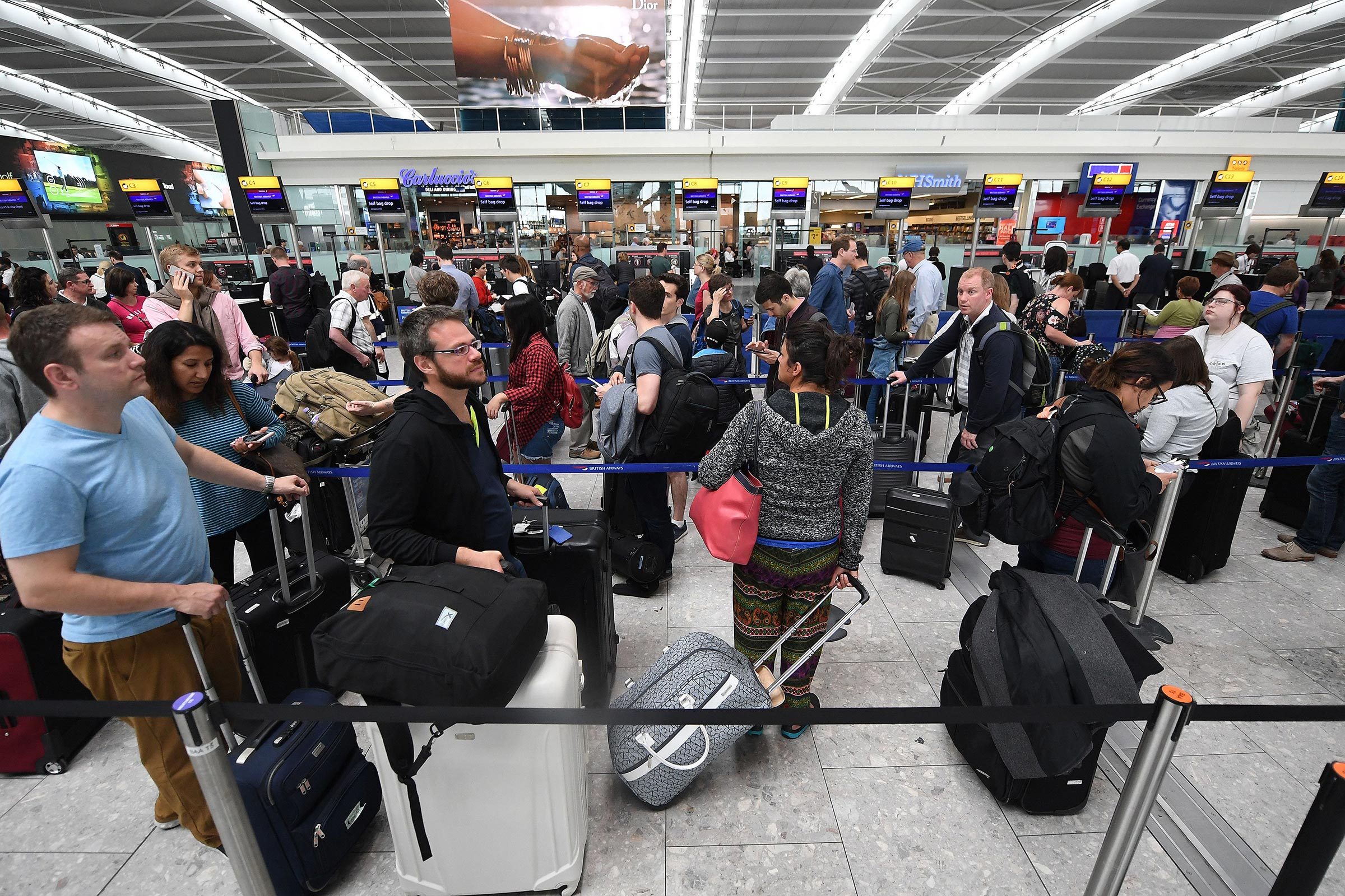 10 fotos que mostram o quão insanos os atrasos nos voos podem chegar 