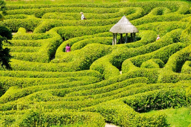 9 des labyrinthes les plus impressionnants que vous trouverez dans le monde 
