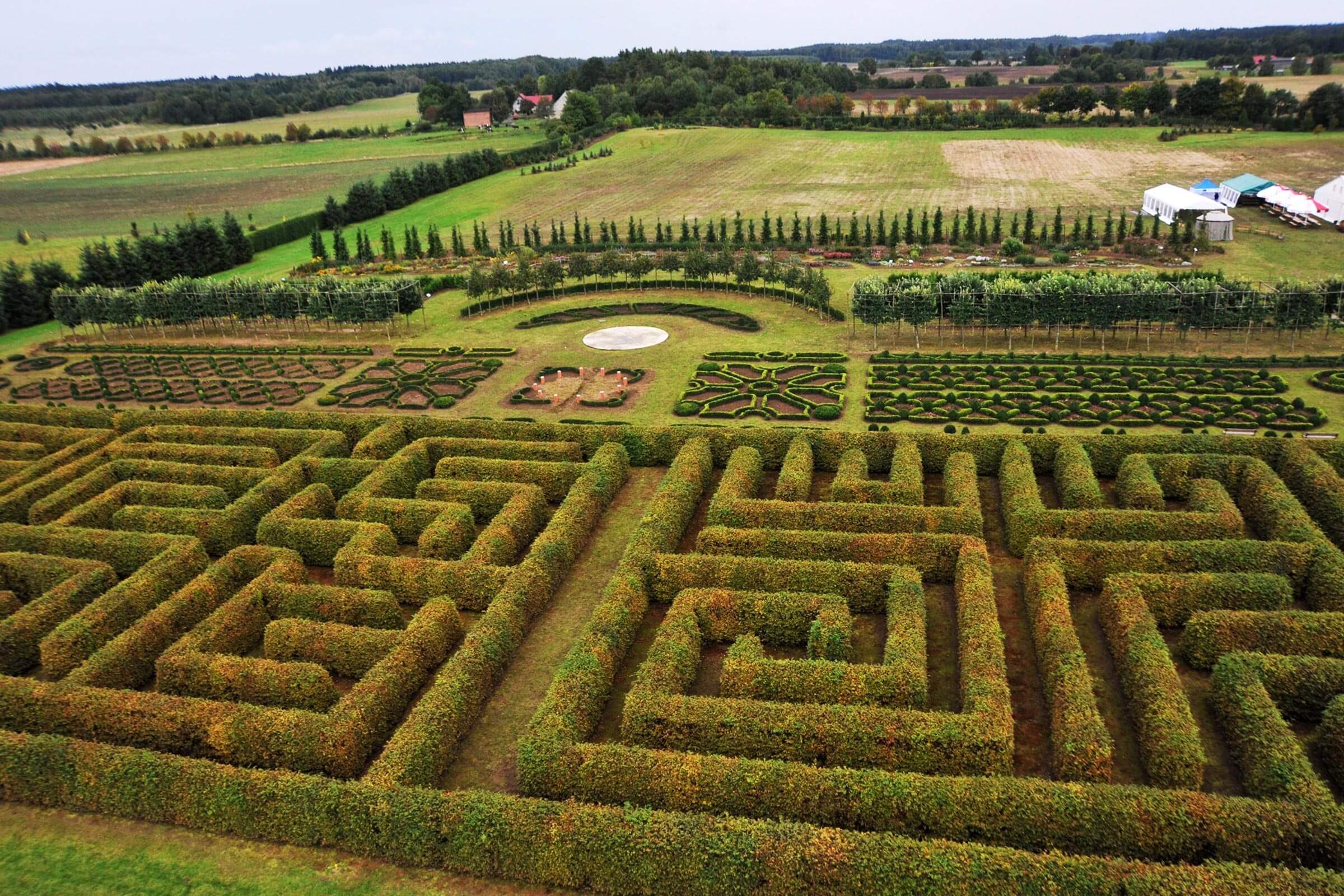 9 des labyrinthes les plus impressionnants que vous trouverez dans le monde 