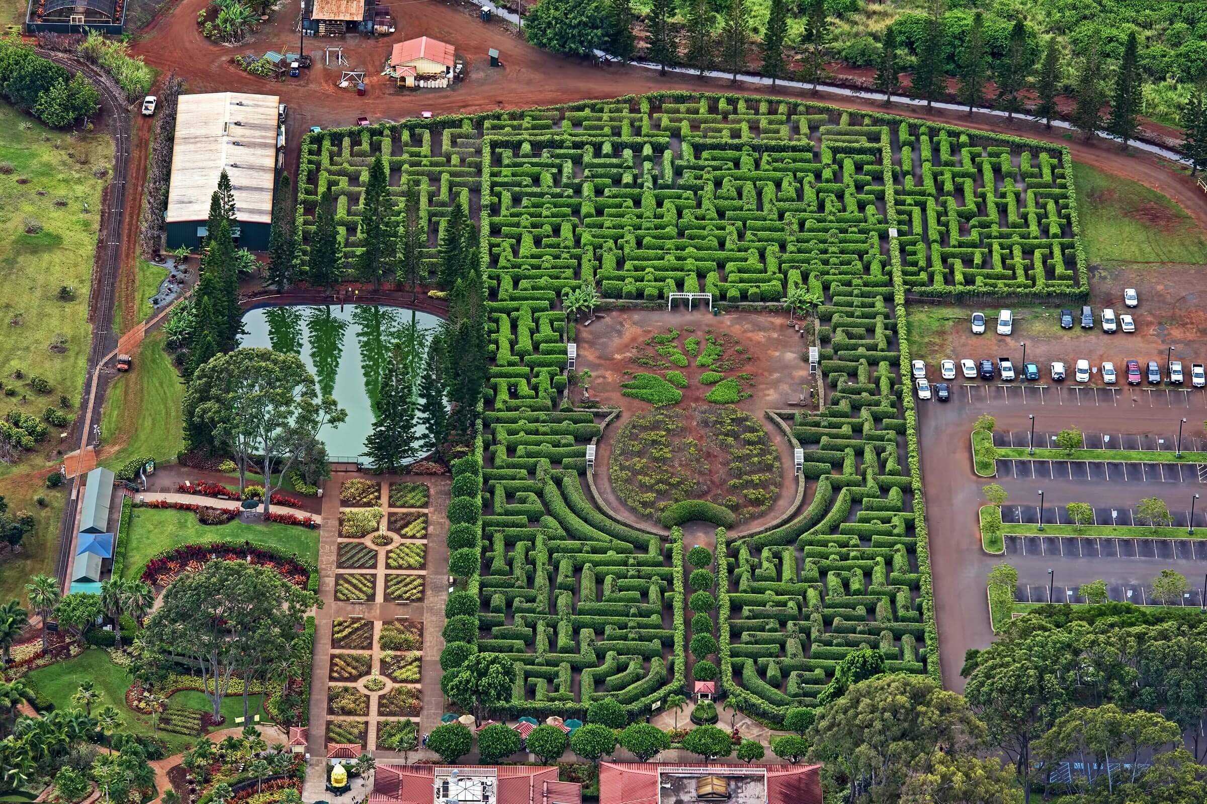 9 des labyrinthes les plus impressionnants que vous trouverez dans le monde 