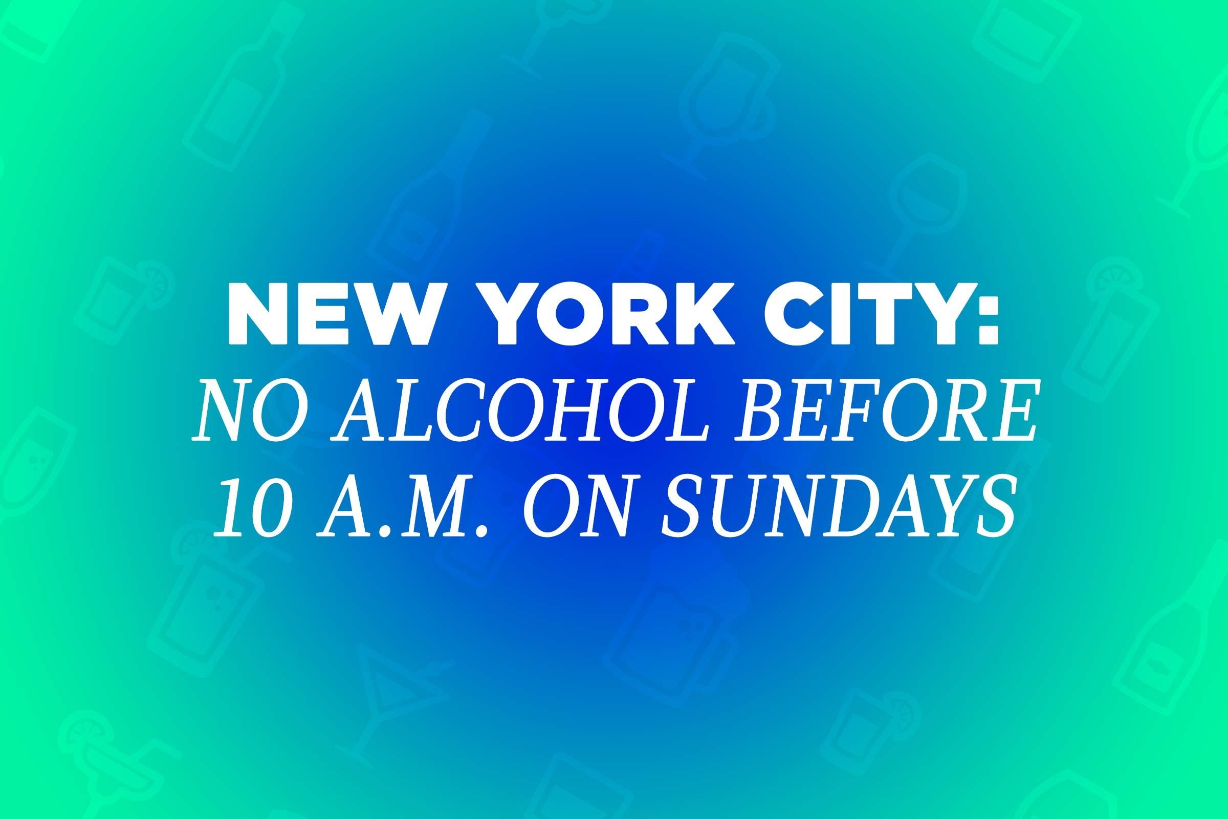 13 de las leyes de bebidas alcohólicas más extrañas de Estados Unidos 