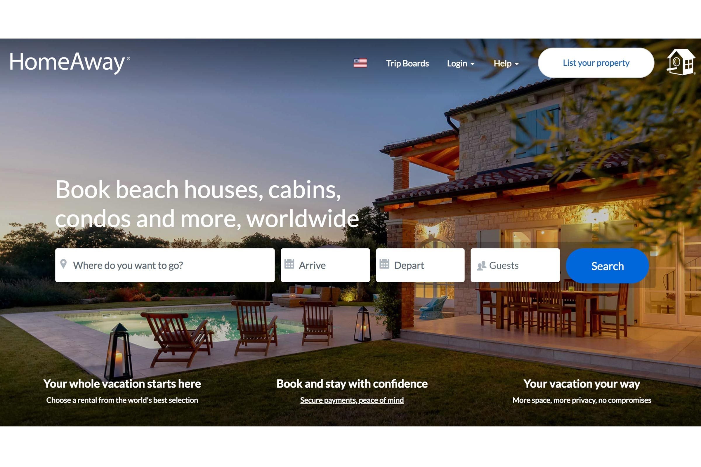 Airbnb vs. VRBO vs. HomeAway:as diferenças que você precisa saber 