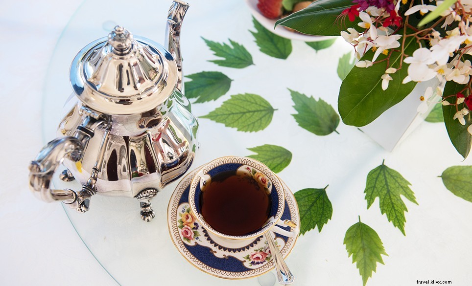 Où faire le thé de l après-midi, style bermuda 